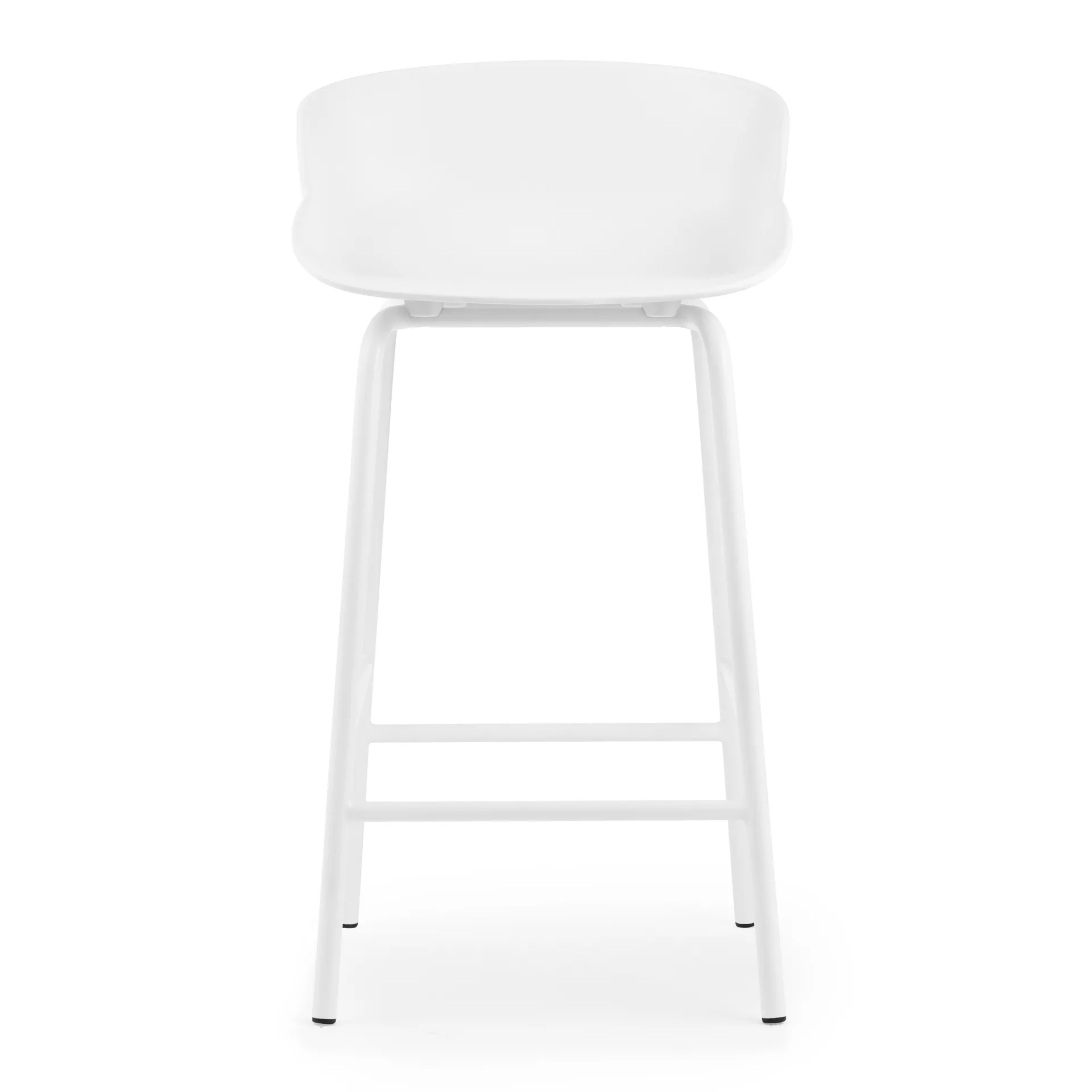 Hyg barkruk metalen poten 65 cm, Wit Normann Copenhagen