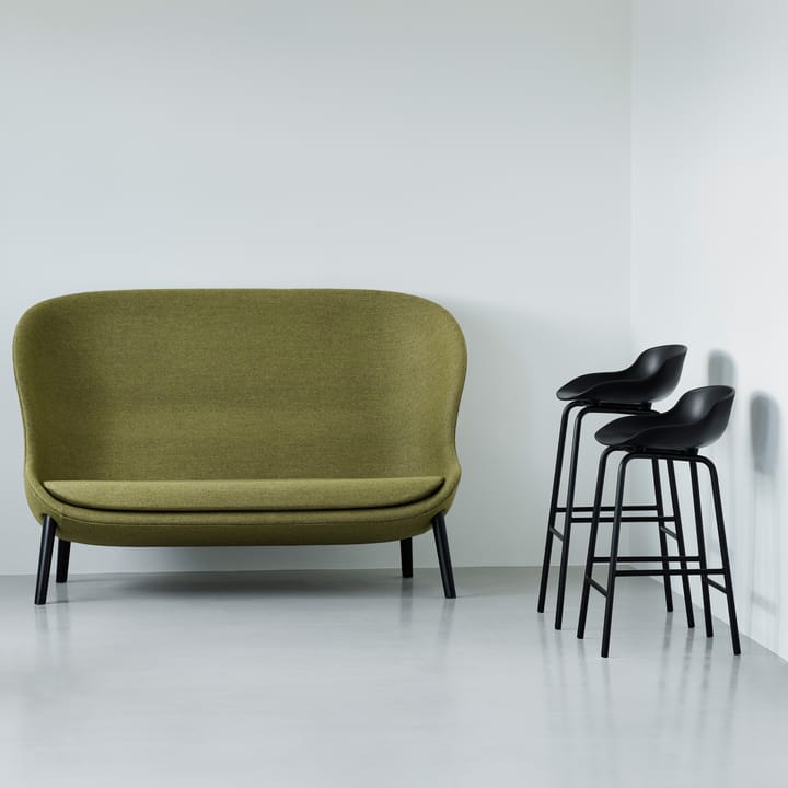 Hyg barkruk metalen poten 65 cm, Zwart Normann Copenhagen