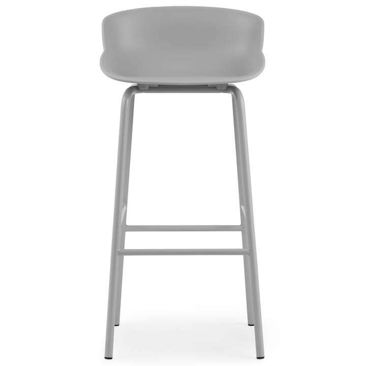 Hyg barkruk metalen poten 75 cm, Grijs Normann Copenhagen