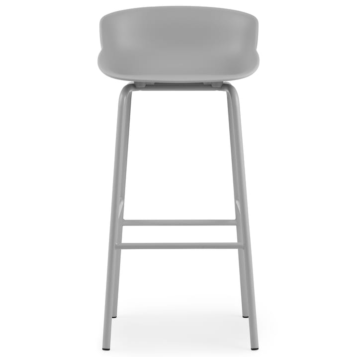 Hyg barkruk metalen poten 75 cm - Grijs - Normann Copenhagen