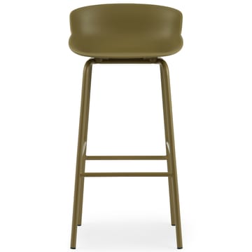 Hyg barkruk metalen poten 75 cm - Olijfgroen - Normann Copenhagen