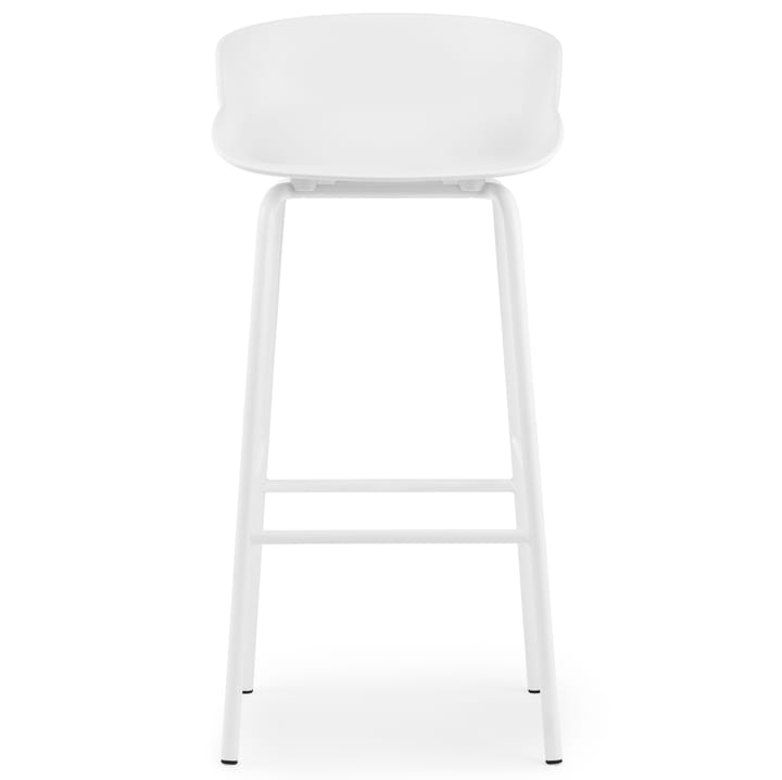 Hyg barkruk metalen poten 75 cm, Wit Normann Copenhagen