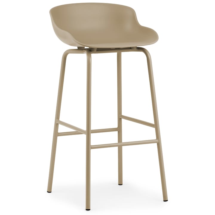 Hyg barkruk metalen poten 75 cm - Zand - Normann Copenhagen