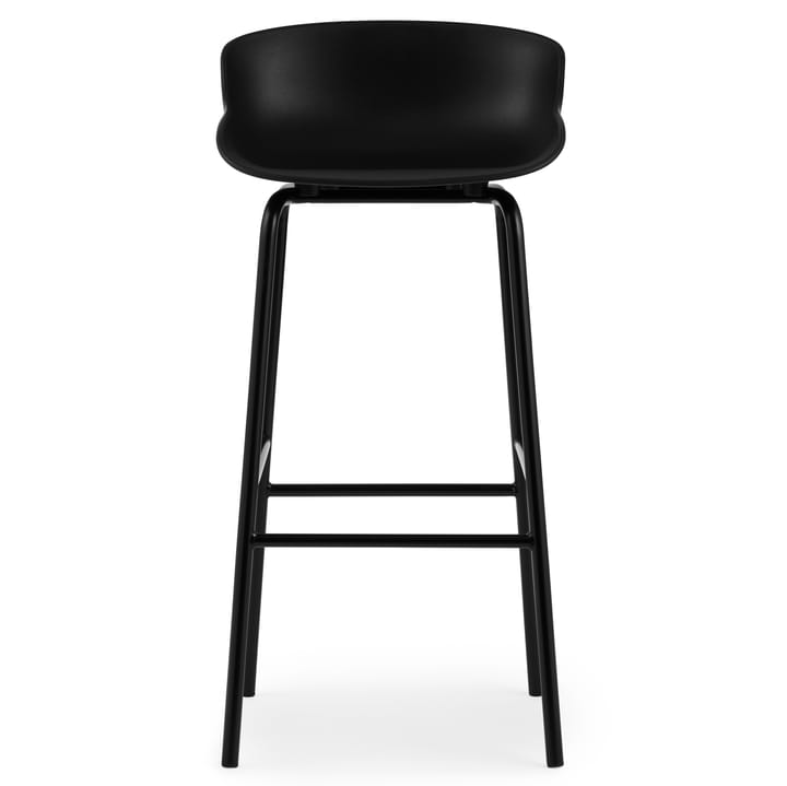 Hyg barkruk metalen poten 75 cm, Zwart Normann Copenhagen