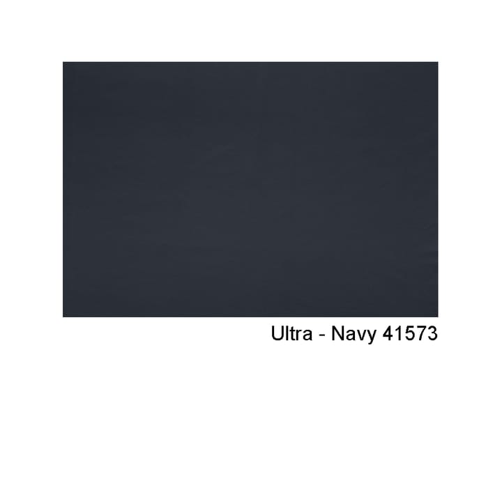 Hyg fauteuil, leer ultra 41573 navy, draaivoet van aluminium Normann Copenhagen
