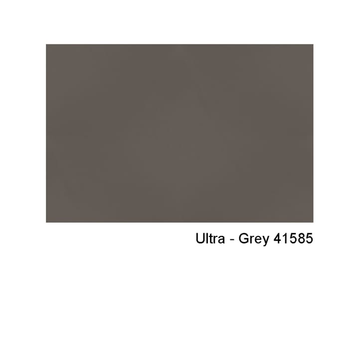 Hyg fauteuil, leer ultra 41585 grijs, draaivoet van aluminium Normann Copenhagen