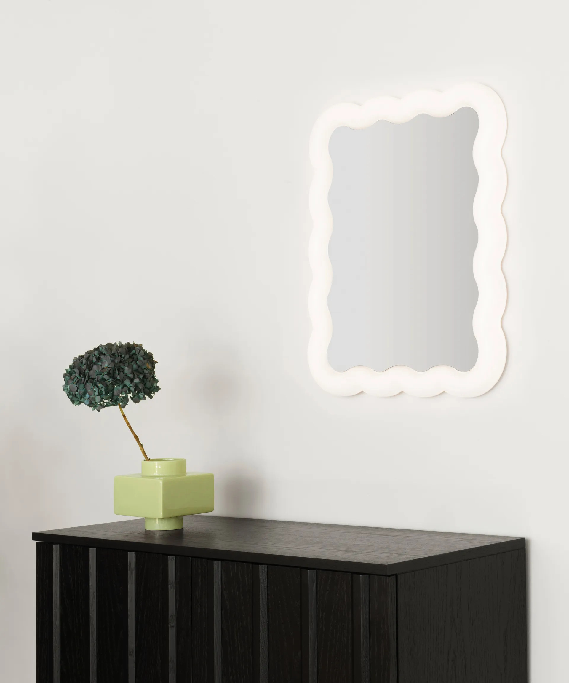 Illu spiegel 65x50 cm, Wit Normann Copenhagen