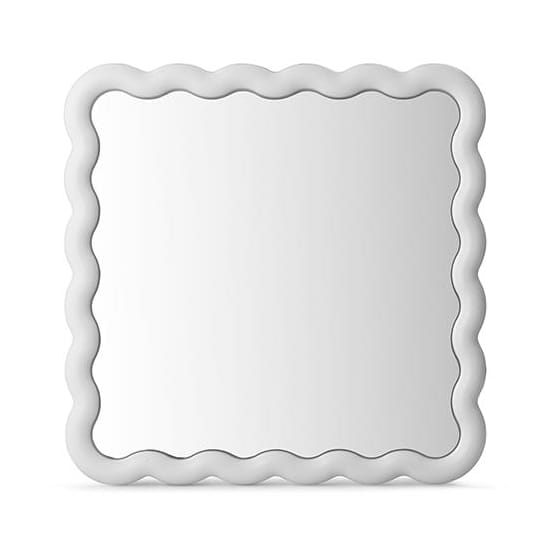 Illu spiegel 80x80 cm, Wit Normann Copenhagen
