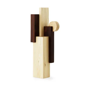 Join sculptuur large - Ask-karboniserad ask - Normann Copenhagen