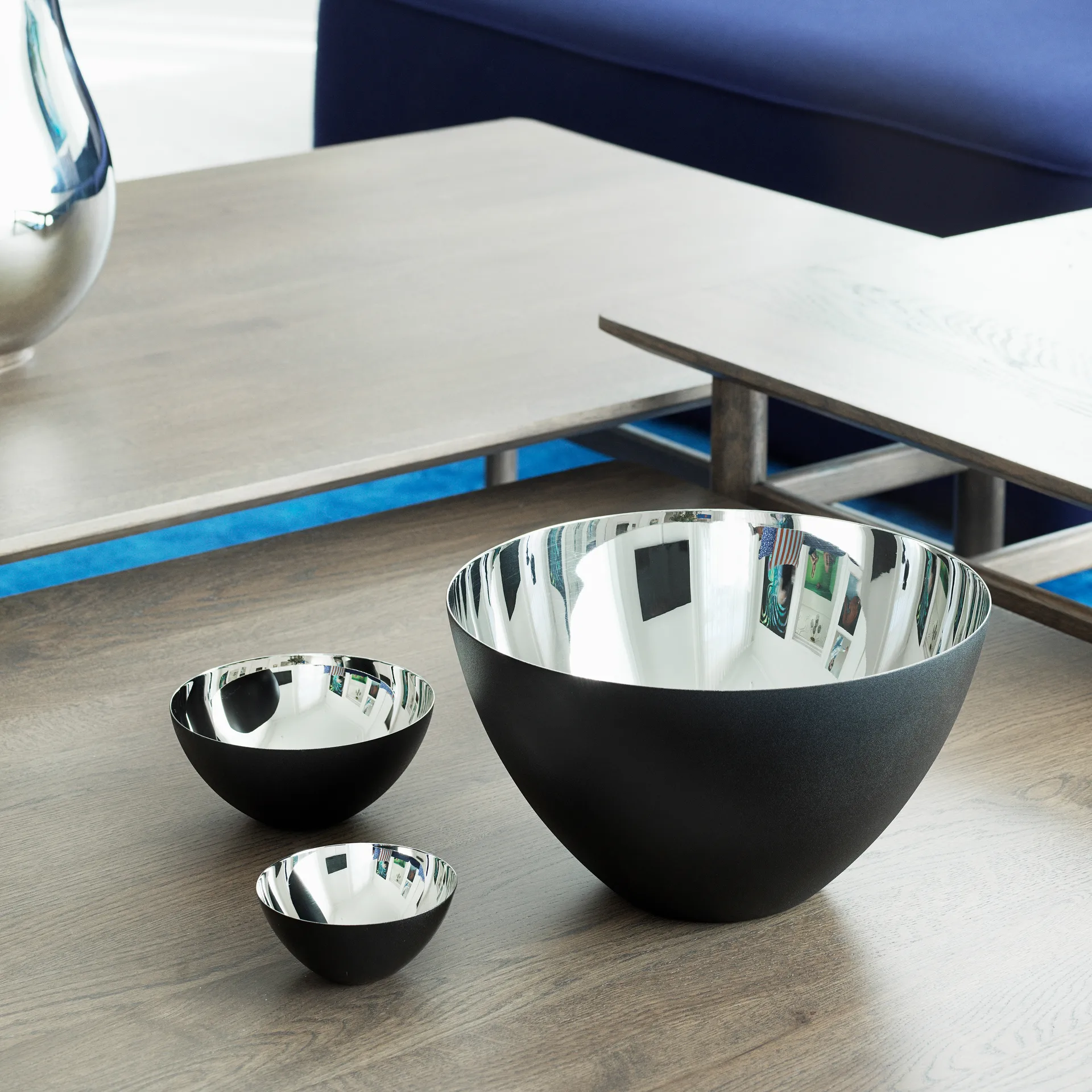 Krenit kom zilver, Ø 8,4 cm. Normann Copenhagen