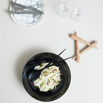 Krenit saladebestek - zwart - Normann Copenhagen
