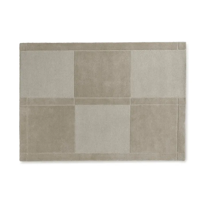 Level wollen vloerkleed - Warm grey, 170x240 cm - Normann Copenhagen
