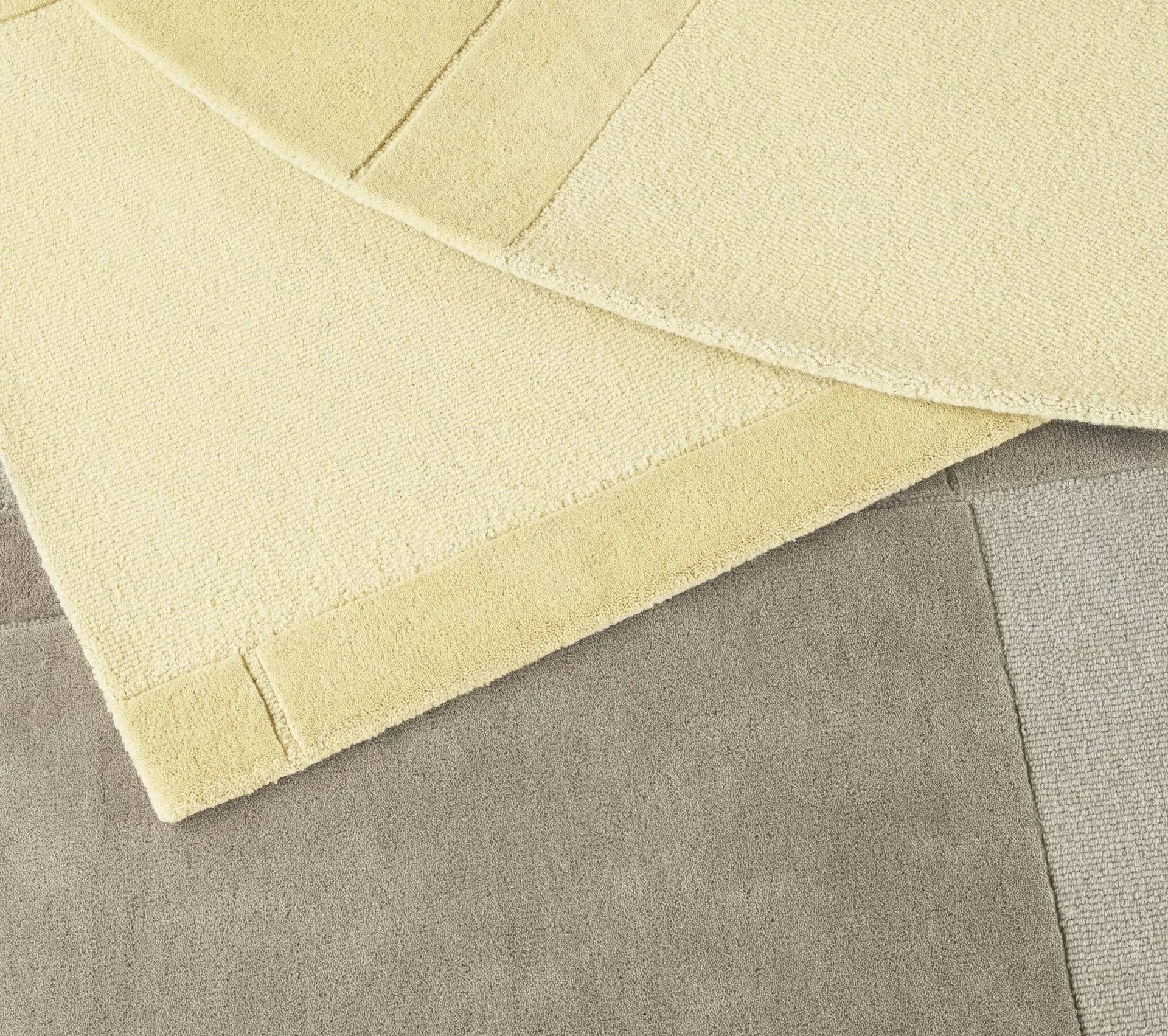 Level wollen vloerkleed, Warm grey, 200x300 cm Normann Copenhagen