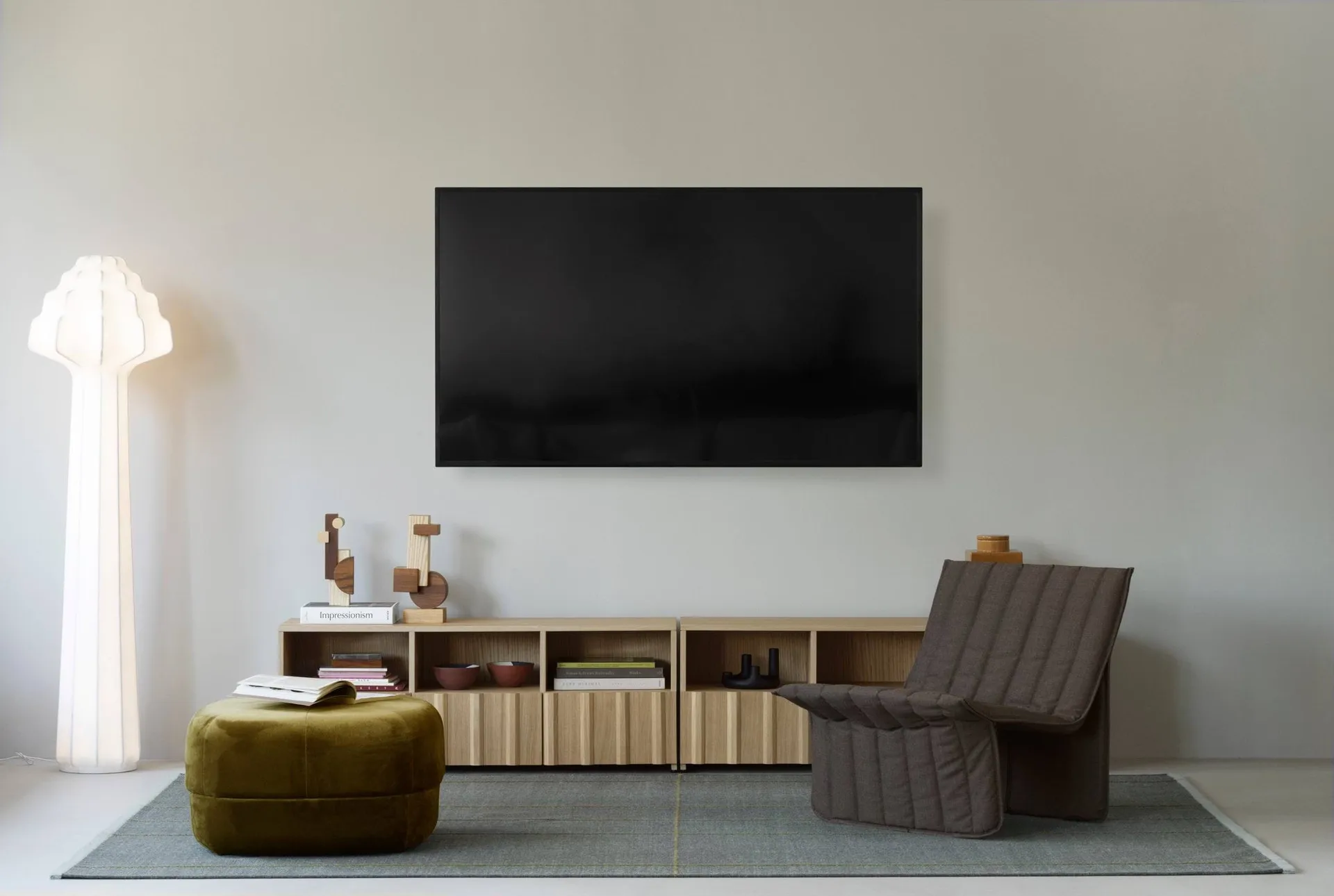 Limit loungestoel, Hallingdal 110 lichtgrijs Normann Copenhagen