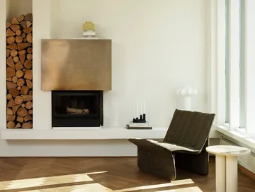 Limit loungestoel - Leer Ultra 41599 zwart - Normann Copenhagen