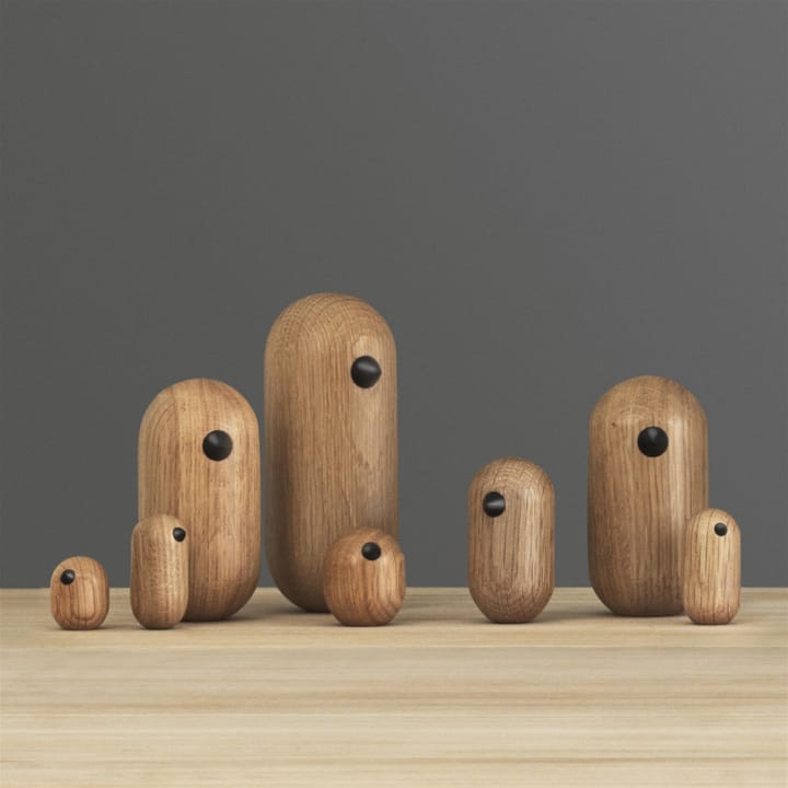 Little Bird figuur eikenhout, 10 cm. Normann Copenhagen