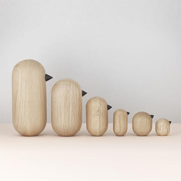 Little Bird figuur eikenhout - 10 cm. - Normann Copenhagen