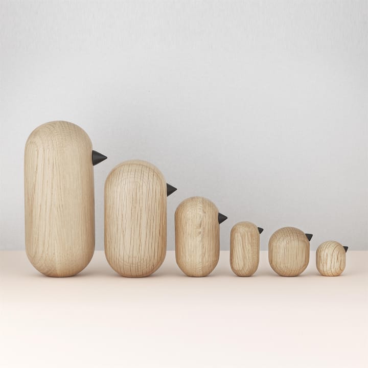 Little Bird figuur eikenhout, 10 cm. Normann Copenhagen