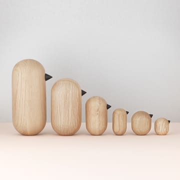 Little Bird figuur eikenhout - 7 cm. - Normann Copenhagen