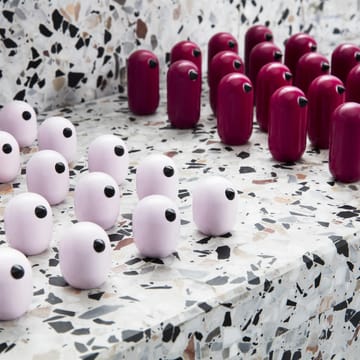Little Bird figuur - roze - 3 cm. - Normann Copenhagen