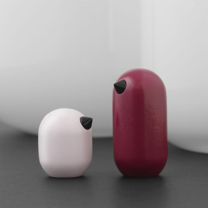 Little Bird figuur, roze - 3 cm. Normann Copenhagen