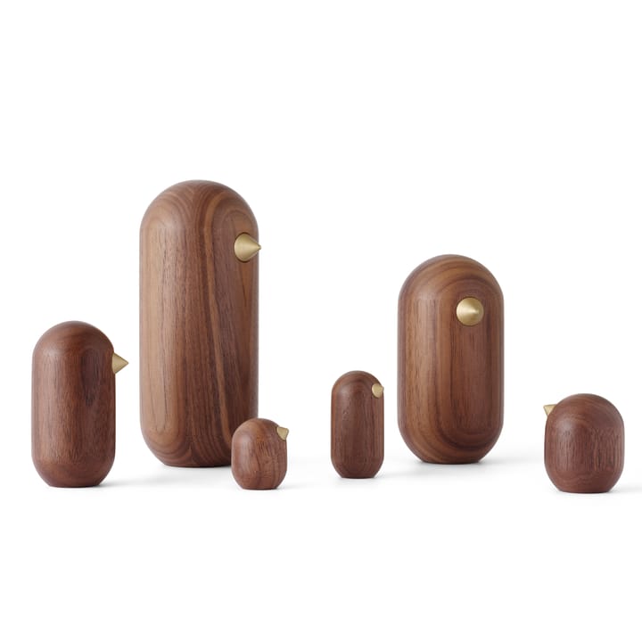 Little Bird figuur walnoten, 10 cm Normann Copenhagen