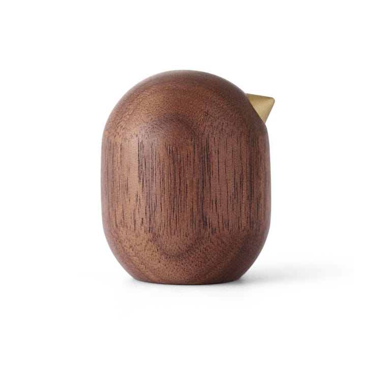 Little Bird figuur walnoten - 4,5 cm - Normann Copenhagen