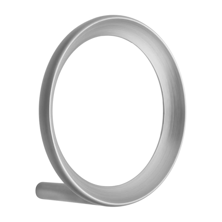 Loop haak large Ø9,4 cm - Brushed Zinc - Normann Copenhagen