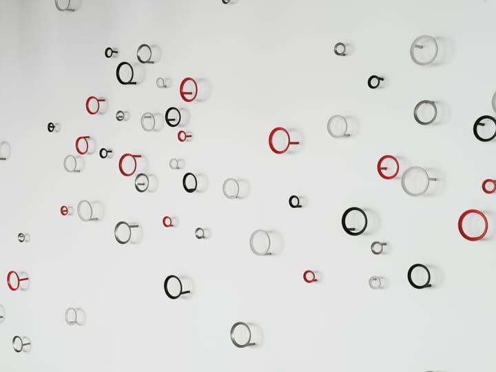 Loop haak medium Ø7,8 cm, Black Normann Copenhagen