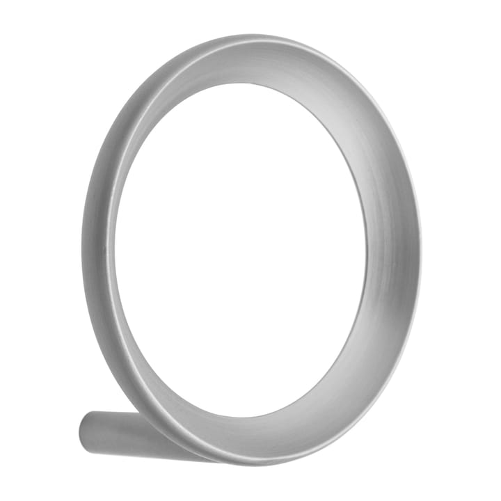 Loop haak medium Ø7,8 cm - Brushed Zinc - Normann Copenhagen