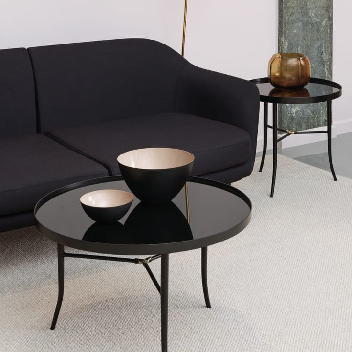 Lug tafel Ø68 cm, Zwart Normann Copenhagen