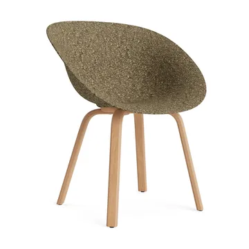Mat Armchair armstoel - Seaweed-beech - Normann Copenhagen
