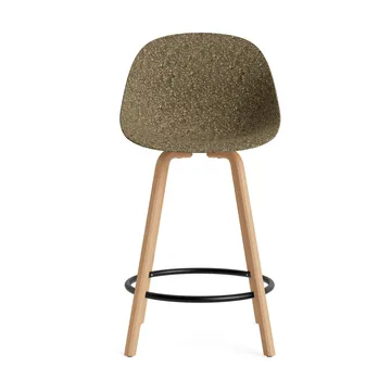 Mat Bar Chair barkruk 65 cm - Seaweed-beech-black steel - Normann Copenhagen