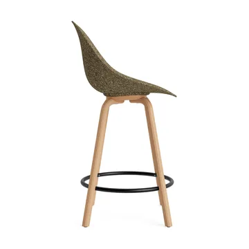 Mat Bar Chair barkruk 65 cm - Seaweed-beech-black steel - Normann Copenhagen