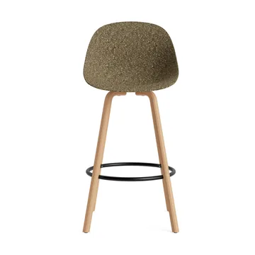 Mat Bar Chair barkruk 75 cm - Seaweed-beech-black steel - Normann Copenhagen