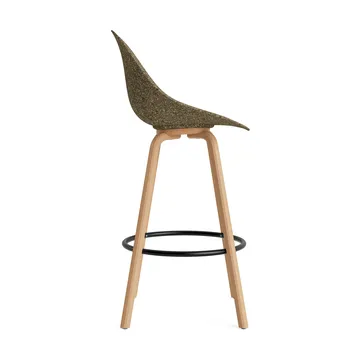 Mat Bar Chair barkruk 75 cm - Seaweed-beech-black steel - Normann Copenhagen