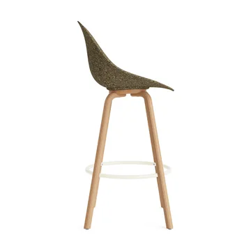Mat Bar Chair barkruk 75 cm - Seaweed-beech-cream steel - Normann Copenhagen