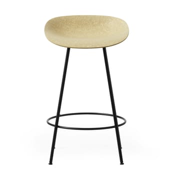 Mat Barstool barkruk 65 cm - Hemp-black steel - Normann Copenhagen