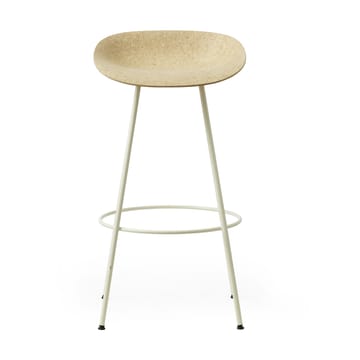 Mat Barstool barkruk 75 cm - Hemp-cream steel - Normann Copenhagen