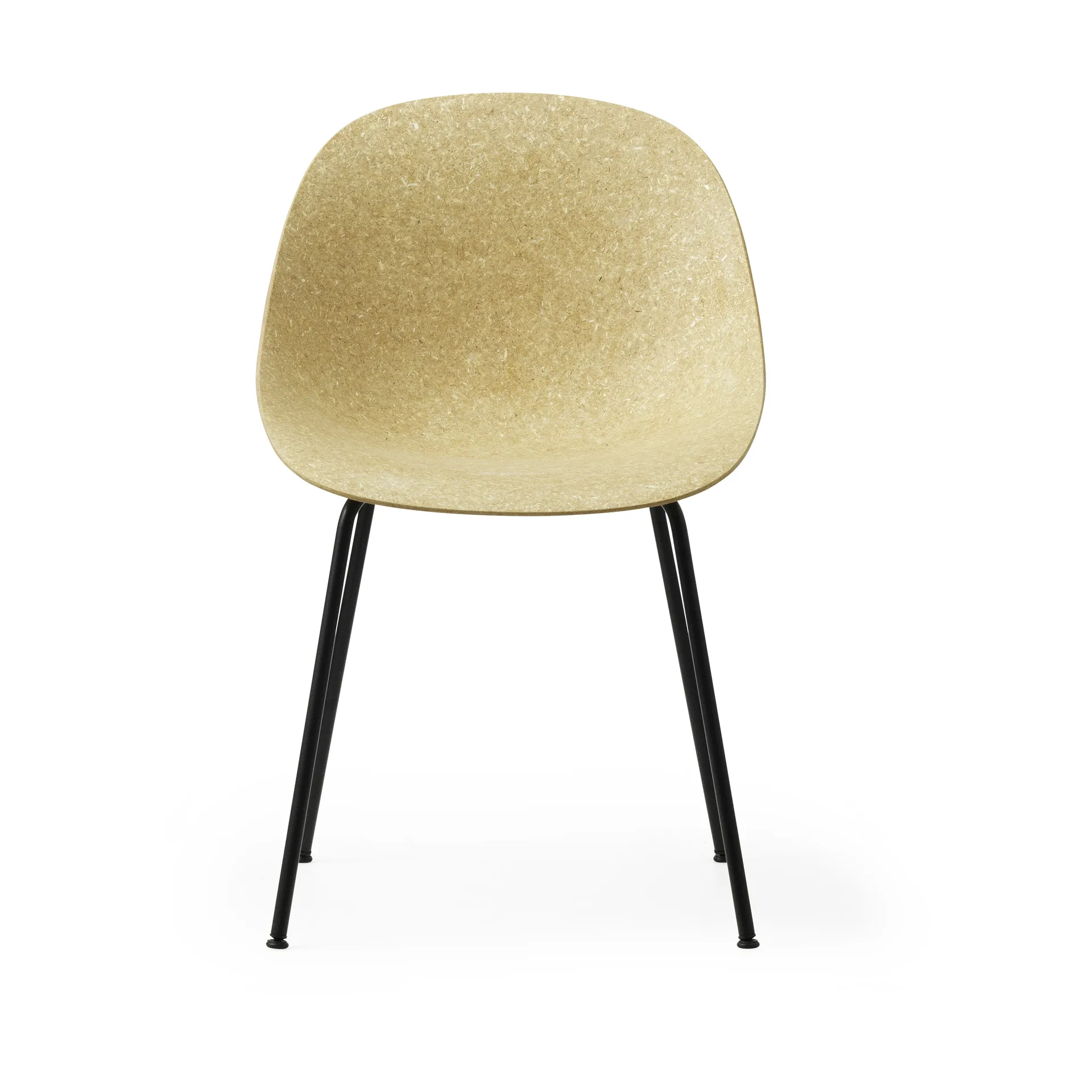 Mat Chair stoel, Hemp-black steel Normann Copenhagen