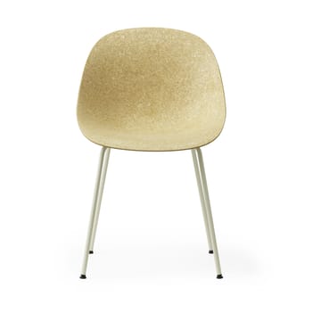 Mat Chair stoel - Hemp-cream steel - Normann Copenhagen