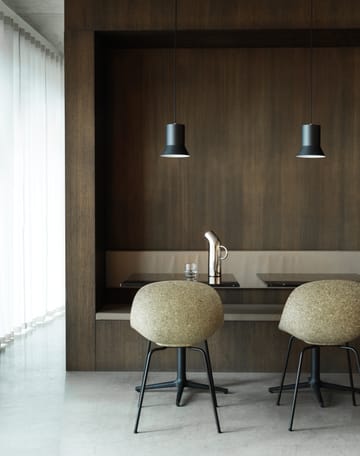 Mat Chair stoel - Seaweed-black steel - Normann Copenhagen