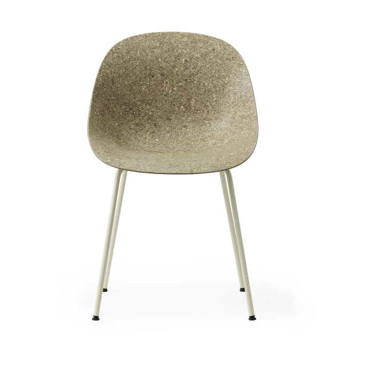 Mat Chair stoel - Seaweed-cream steel - Normann Copenhagen