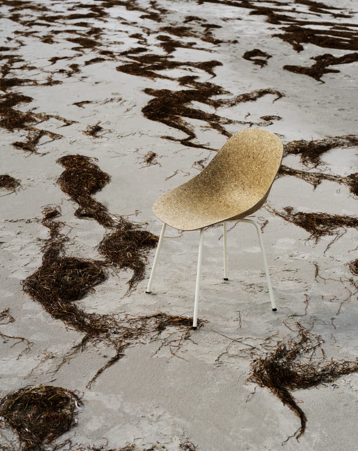 Mat Chair stoel - Seaweed-cream steel - Normann Copenhagen