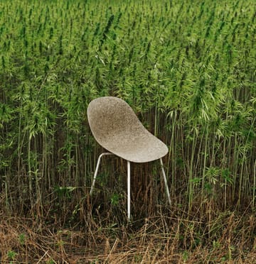 Mat Chair stoel - Seaweed-cream steel - Normann Copenhagen
