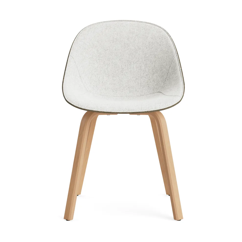 Mat Chair stoel voorkant gestoffeerd , Hallingdal 110-seaweed-beech Normann Copenhagen