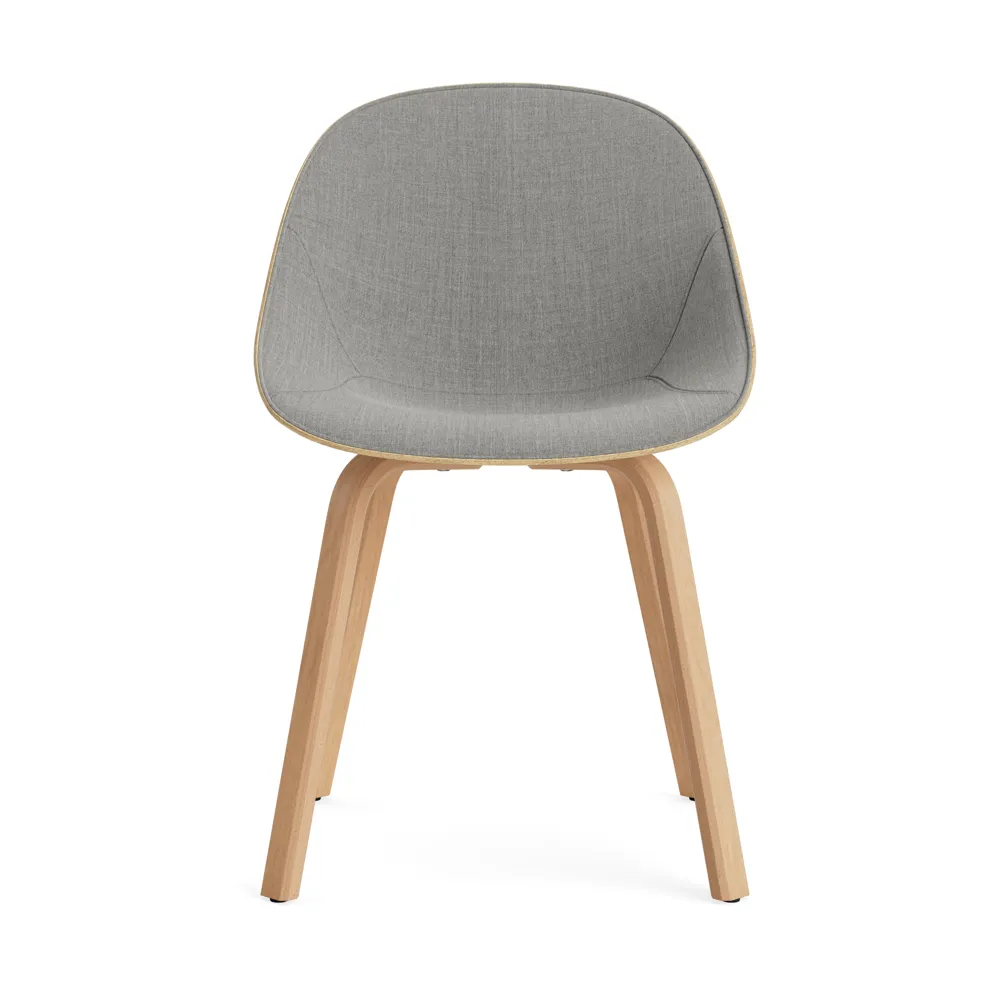 Mat Chair stoel voorkant gestoffeerd , Remix 133-hemp-beech Normann Copenhagen