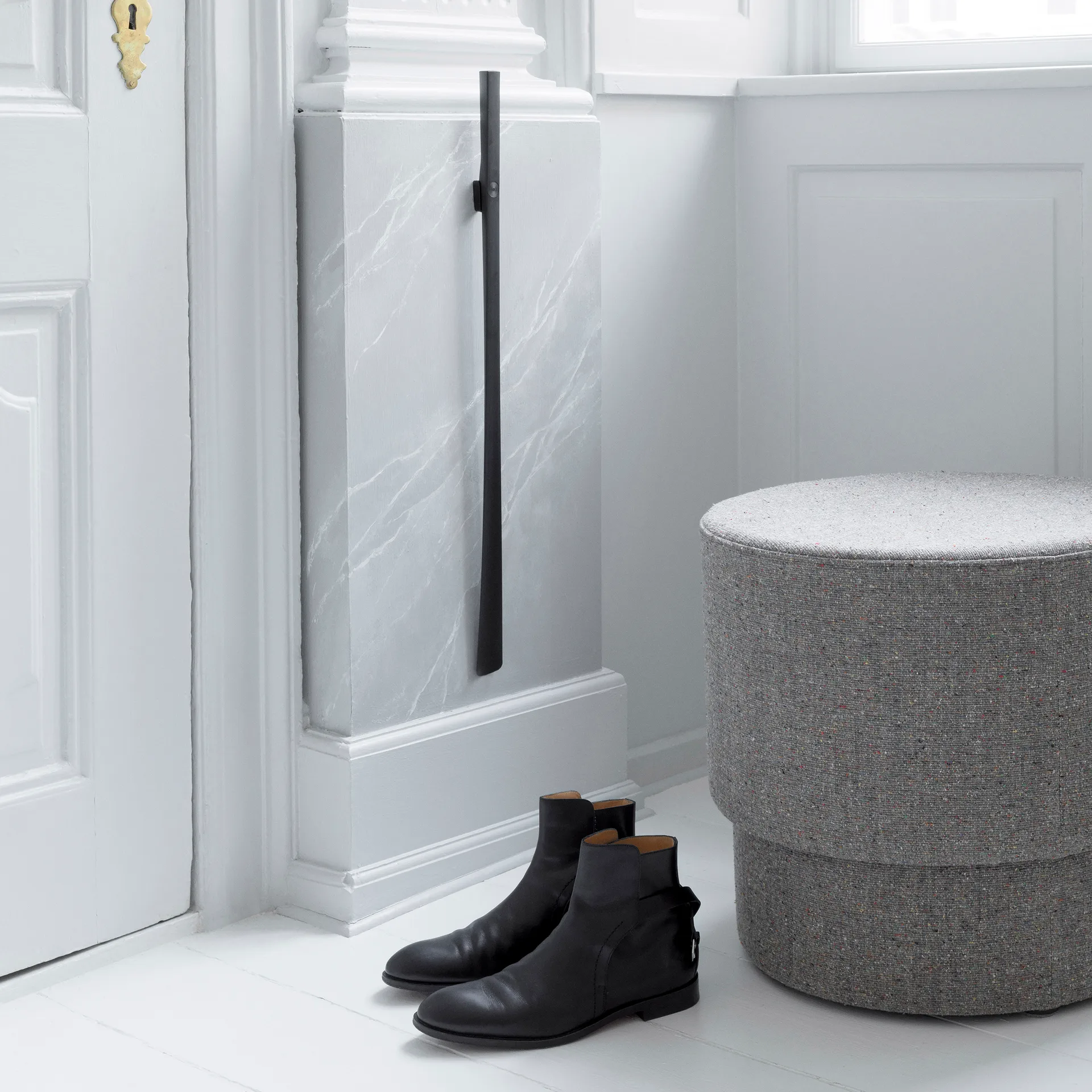 Normann schoenenlepel, zwart Normann Copenhagen