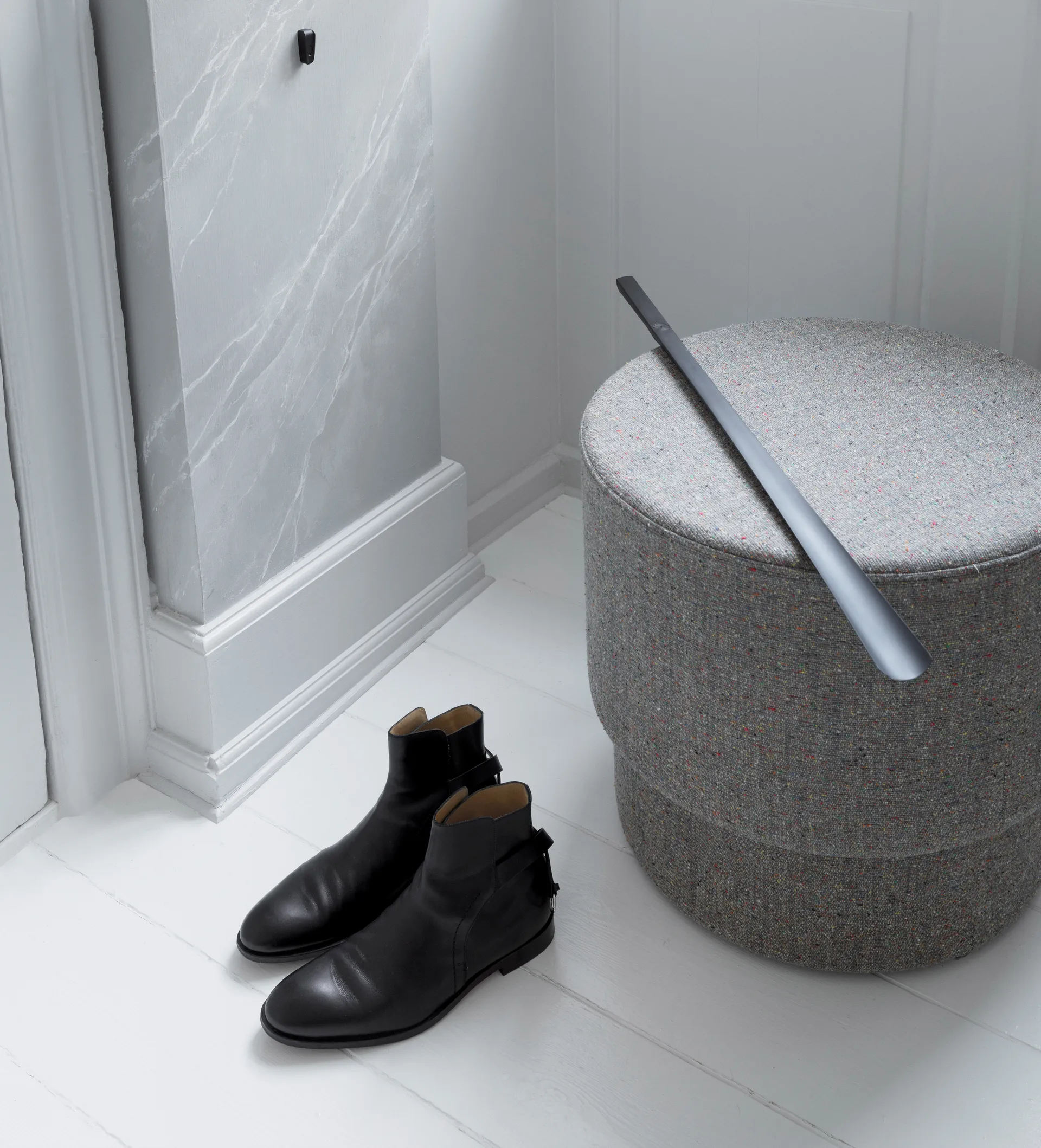 Normann schoenenlepel, zwart Normann Copenhagen