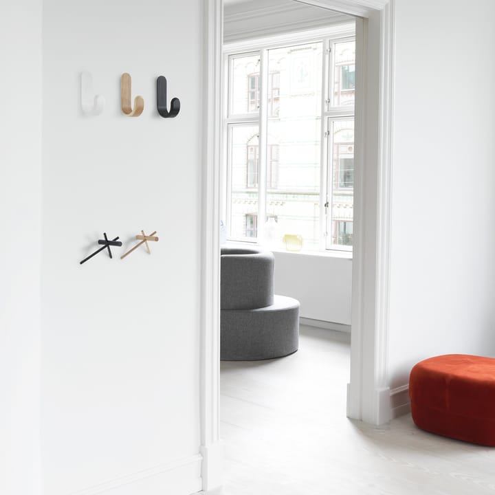 Normann Sticks haak, nature 2-pack Normann Copenhagen